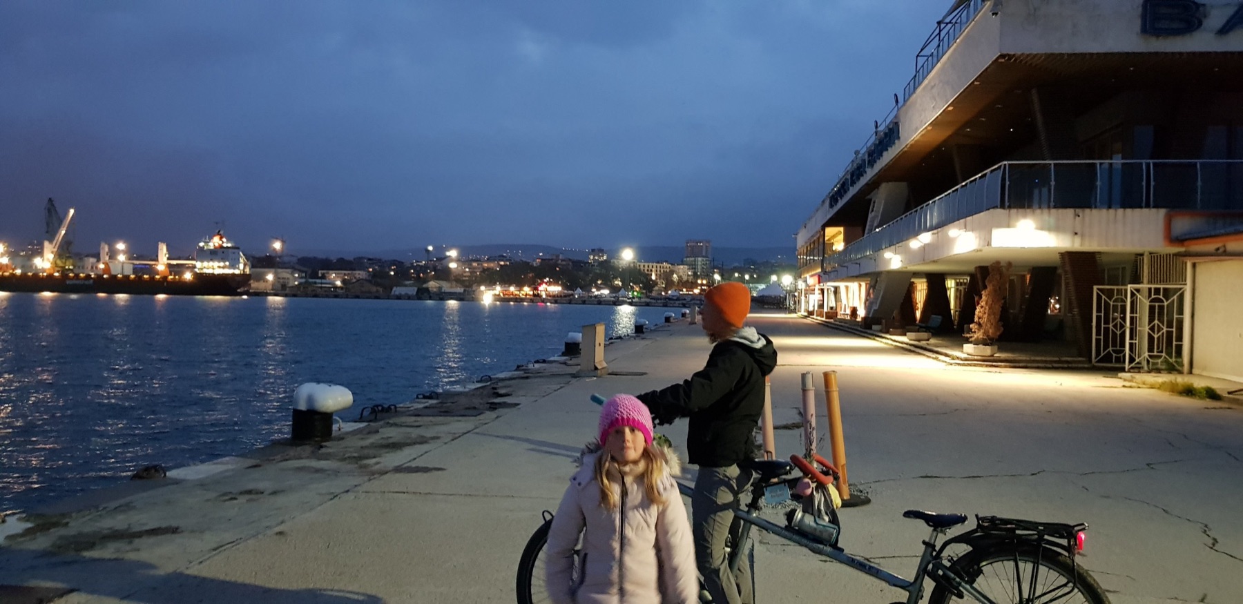 Aankomst in Varna