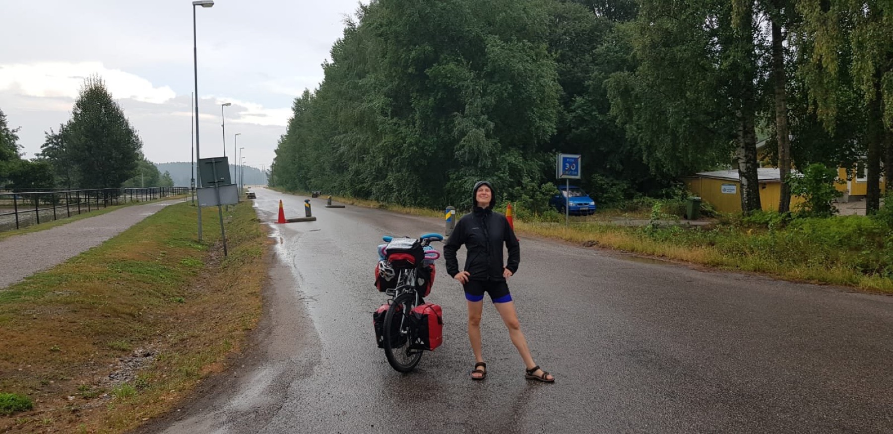 Fietsen, lezen en zingen
