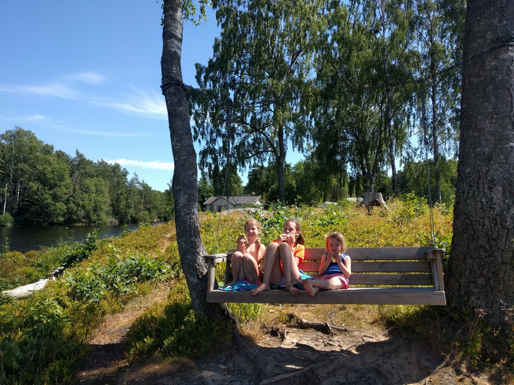 Fietsen zwemmen fietsen zwemmen