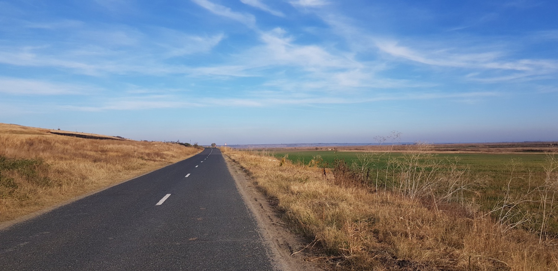 Langs de weg