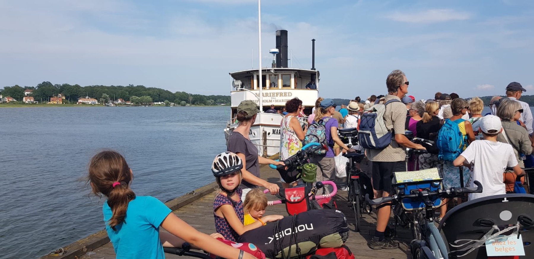 Met de stoomboot naar Stockholm