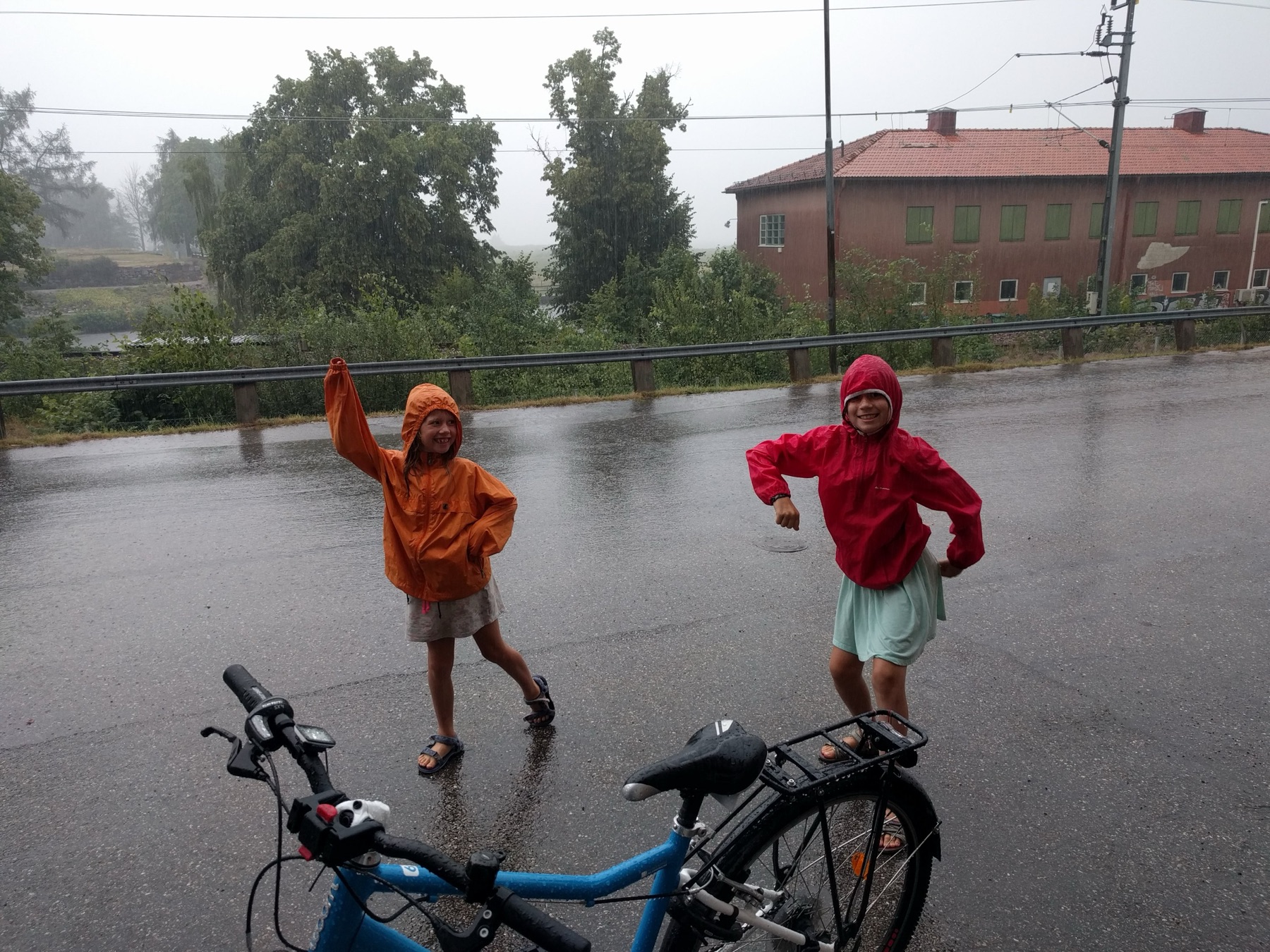Regenfeestje